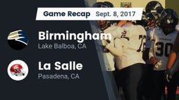 Recap: Birmingham  vs. La Salle  2017