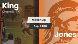 Matchup: King  vs. Jones  2017