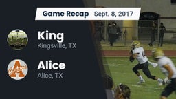 Recap: King  vs. Alice  2017