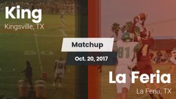 Matchup: King  vs. La Feria  2017