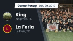 Recap: King  vs. La Feria  2017