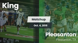 Matchup: King  vs. Pleasanton  2019
