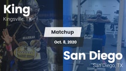 Matchup: King  vs. San Diego  2020