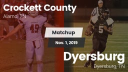 Matchup: Crockett County vs. Dyersburg  2019