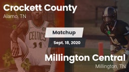 Matchup: Crockett County vs. Millington Central  2020