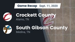 Recap: Crockett County  vs. South Gibson County  2020