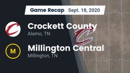 Recap: Crockett County  vs. Millington Central  2020