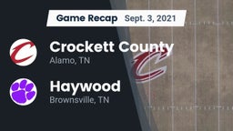 Recap: Crockett County  vs. Haywood  2021