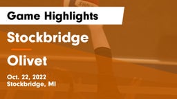 Stockbridge  vs Olivet  Game Highlights - Oct. 22, 2022