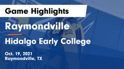 Raymondville  vs Hidalgo Early College  Game Highlights - Oct. 19, 2021