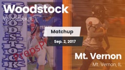 Matchup: Woodstock High vs. Mt. Vernon  2017