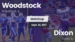 Matchup: Woodstock High vs. Dixon  2017