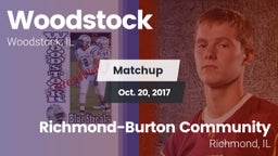 Matchup: Woodstock High vs. Richmond-Burton Community  2017