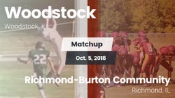 Matchup: Woodstock High vs. Richmond-Burton Community  2018