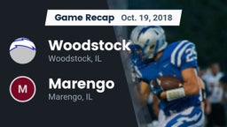 Recap: Woodstock  vs. Marengo  2018