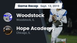 Recap: Woodstock  vs. Hope Academy  2019