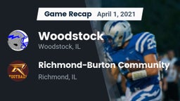Recap: Woodstock  vs. Richmond-Burton Community  2021