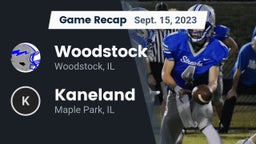 Recap: Woodstock  vs. Kaneland  2023