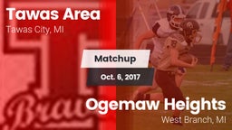 Matchup: Tawas Area High vs. Ogemaw Heights  2017
