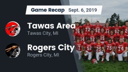 Recap: Tawas Area  vs. Rogers City  2019