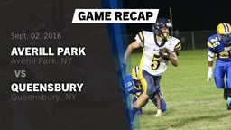 Recap: Averill Park  vs. Queensbury  2016