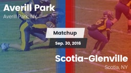 Matchup: Averill Park High vs. Scotia-Glenville  2016