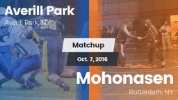 Matchup: Averill Park High vs. Mohonasen  2016
