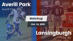 Matchup: Averill Park High vs. Lansingburgh  2016