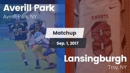 Matchup: Averill Park High vs. Lansingburgh  2017