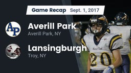 Recap: Averill Park  vs. Lansingburgh  2017