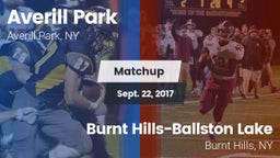 Matchup: Averill Park High vs. Burnt Hills-Ballston Lake  2017