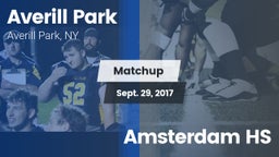 Matchup: Averill Park High vs. Amsterdam HS 2017