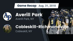 Recap: Averill Park  vs. Cobleskill-Richmondville  2018