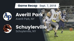 Recap: Averill Park  vs. Schuylerville  2018