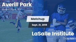Matchup: Averill Park High vs. LaSalle Institute  2018
