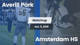 Matchup: Averill Park High vs. Amsterdam HS 2018