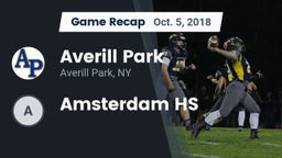 Recap: Averill Park  vs. Amsterdam HS 2018