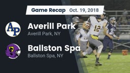 Recap: Averill Park  vs. Ballston Spa  2018