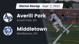 Recap: Averill Park  vs. Middletown  2022