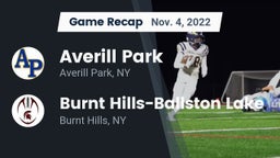 Recap: Averill Park  vs. Burnt Hills-Ballston Lake  2022