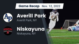 Recap: Averill Park  vs. Niskayuna  2022
