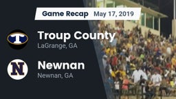 Recap: Troup County  vs. Newnan  2019