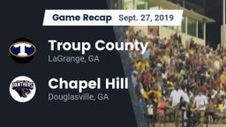 Recap: Troup County  vs. Chapel Hill  2019