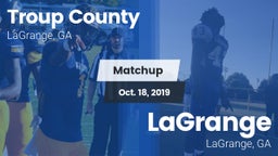 Matchup: Troup County High vs. LaGrange  2019