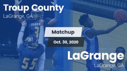 Matchup: Troup County High vs. LaGrange  2020