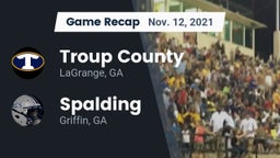 Recap: Troup County  vs. Spalding  2021