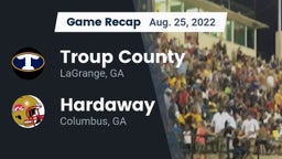 Recap: Troup County  vs. Hardaway  2022