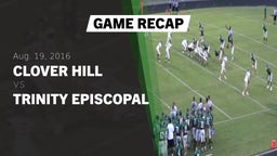 Recap: Clover Hill  vs. Trinity Episcopal  2016