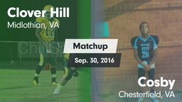 Matchup: Clover Hill High vs. Cosby  2016