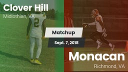 Matchup: Clover Hill High vs. Monacan  2018